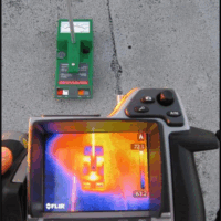 Specialized equipment helps us to verify thermal anomalies